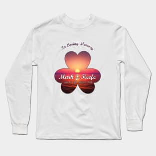 Mark Keefe Shamrock Sunset Long Sleeve T-Shirt